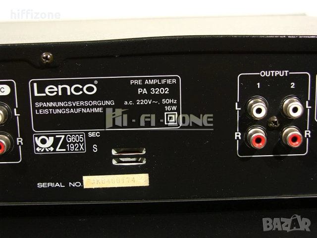 Комплект  Lenco pa-3202 / af-3302 , снимка 10 - Ресийвъри, усилватели, смесителни пултове - 53681861