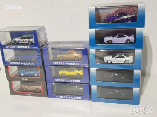 1:64 Street Weapon/ Street Worrior, Zoom, Fuji JDM, Nissan Skyline