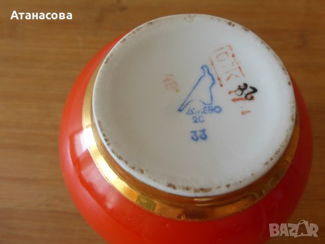 Руска порцеланова каничка за мляко латиера Дулево 1980 г, снимка 7 - Аксесоари за кухня - 41739044