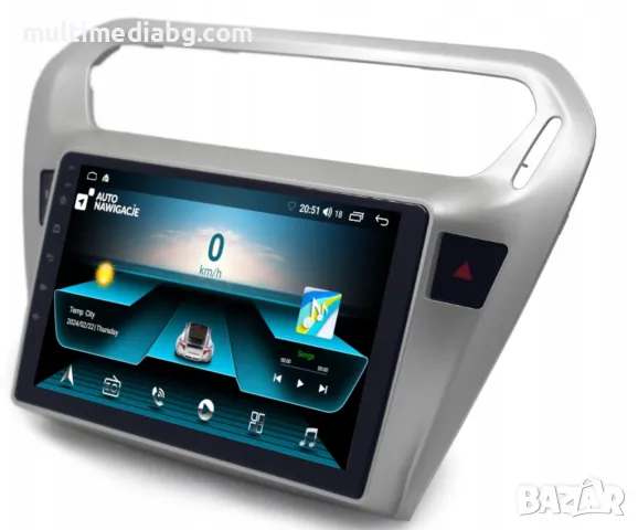 Peugeot 301 2013г-2018 Мултимедия Навигация Android, снимка 2 - Аксесоари и консумативи - 50064154