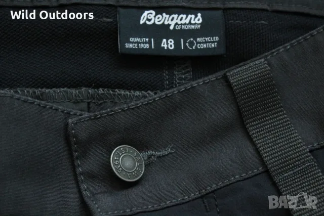 BERGANS Nordmarka Favor pants - мъжки хибриден панталон, размер 48 (М), снимка 5 - Спортни дрехи, екипи - 55836491