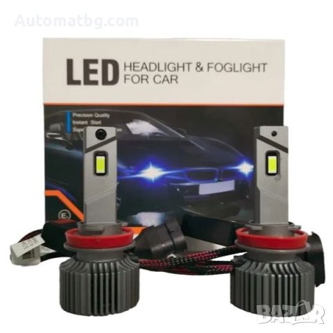 Комплект led крушки Automat, Различни, Canbus, 110W, 10000Lm, 6000K, 12V, 2бр