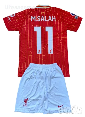 ПОСЛЕДНИ БРОЙКИ!! Детско - юношески футболен екип Ливърпул Салах Liverpool Salah 