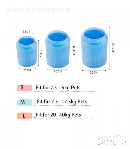 УРЕД ЗА ИЗМИВАНЕ НА ЛАПИ ДОМАШЕН ЛЮБИМЕЦ - код 2476, снимка 10 - За кучета - 33939710