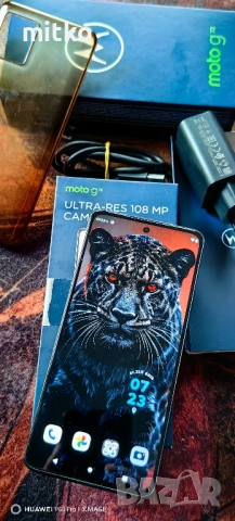MOTOROLA G72 -Перфектно състояние.Пълен комплект , снимка 3 - Motorola - 52544135