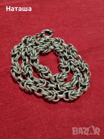 Сребърен синджир 925 , снимка 2 - Колиета, медальони, синджири - 42145989