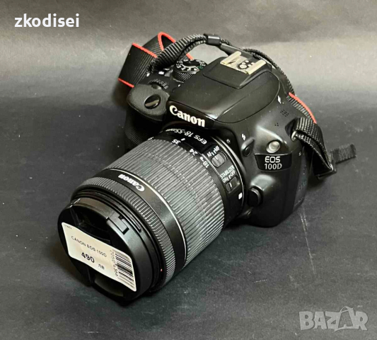 Фотоапарат Canon EOS 100D, снимка 1 - Фотоапарати - 44829426