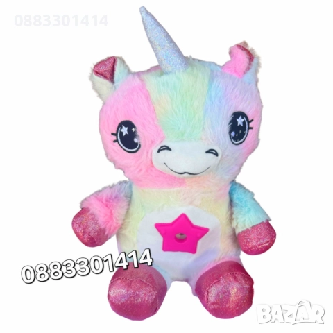 Прожектор Еднорог с мелодии Бял шум , снимка 6 - Плюшени играчки - 52713354