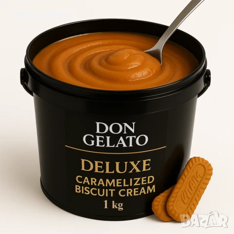 Крем пълнеж с бисквитен вкус Don Gelato Bisco Deluxe – 1 кг