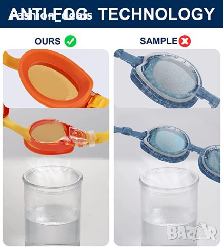 Нови Детски регулируеми очила за плуване 6-14 години UV защита, снимка 5 - Водни спортове - 39866760