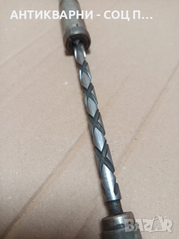 Стара Американска Спирална Тресчотна Отверка MADE IN USA-PATENTED-MAR-30-1926., снимка 4 - Антикварни и старинни предмети - 52795040
