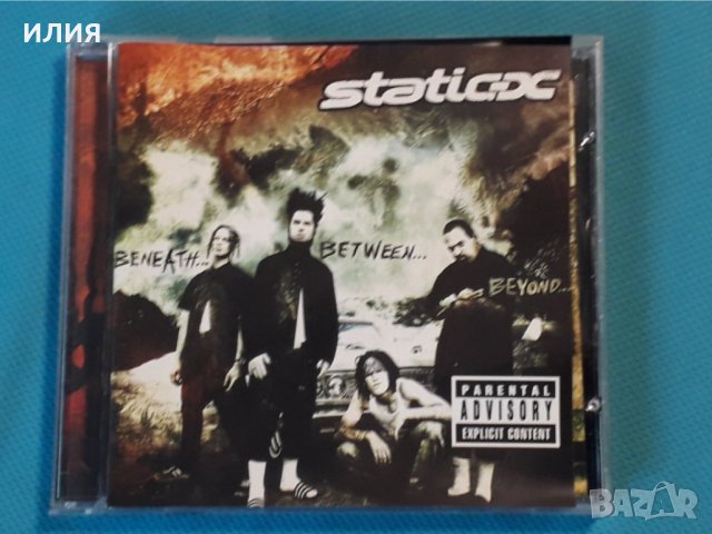 Static-X – 2004 - Beneath... Between... Beyond...(Industrial,Big Beat,Heavy Metal), снимка 1 - CD дискове - 42741956