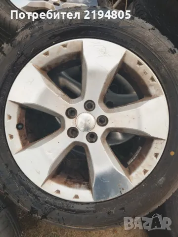 ОРИГИНАЛНИ ДЖАНТИ С ЛЕТНИ ГУМИ ЗА SUBARU, снимка 11 - Гуми и джанти - 46797134