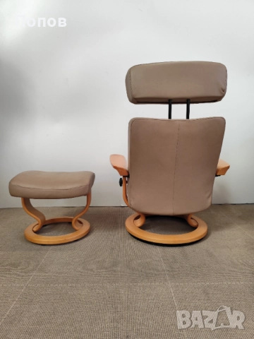 Релакс кресло Ekornes Stressless, снимка 8 - Дивани и мека мебел - 52435023