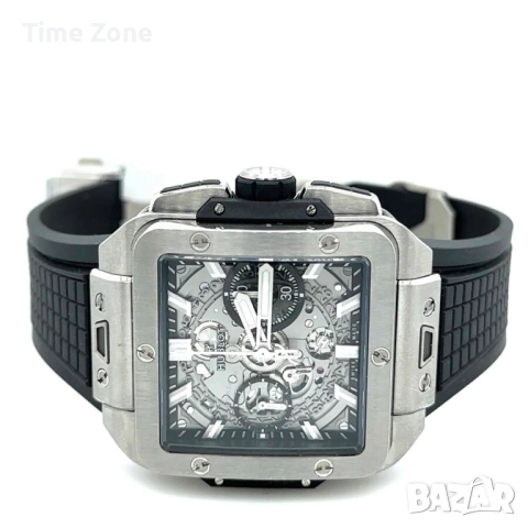 Hublot Square Bang Unico 42mm Chronograph Titanium Skeleton Dial Различни Варианти, снимка 7 - Мъжки - 52996520