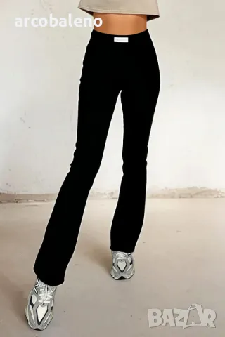 Дамски клинове с разкроен дизайн Lea, 2цвята , снимка 5 - Клинове - 50366466