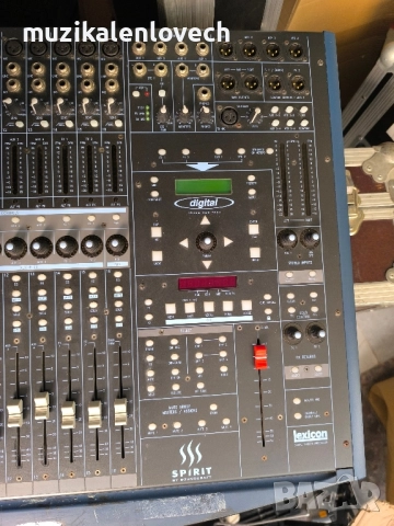 Spirit 324 LIVE DIGITAL 16 Channel Mixer by Soundcraft дигитален аудио смесител миксер + кейс, снимка 9 - Ресийвъри, усилватели, смесителни пултове - 51634804