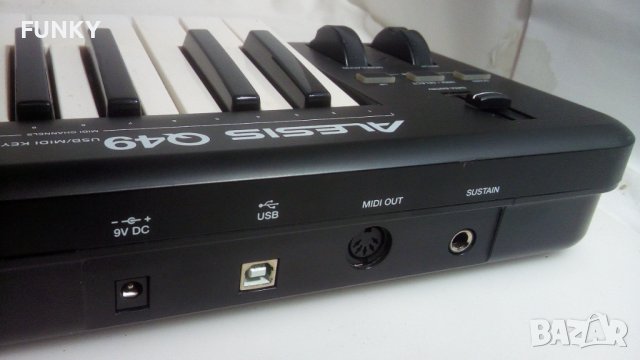 Alesis Q49 USB MIDI Keyboard Controller - 49 Key, снимка 10 - Синтезатори - 39378046