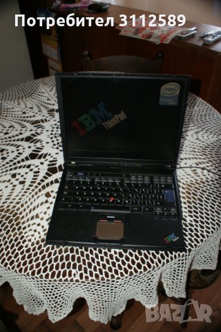 Продавам лаптоп IBM ThinkPad T40, снимка 1 - Части за лаптопи - 34108212