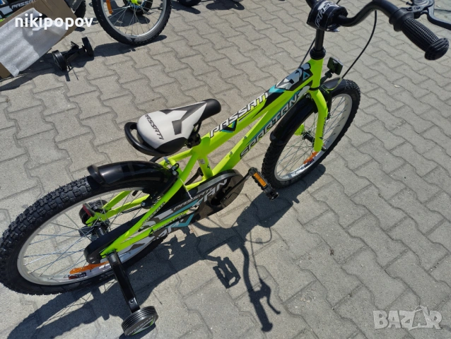PASSATI Велосипед 20" SPARTAN жълт, снимка 5 - Велосипеди - 53773326