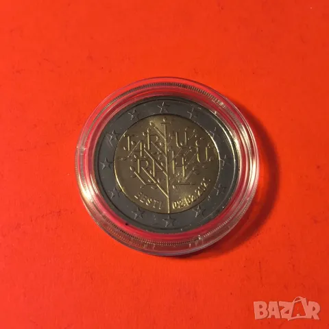 Естония 2 евро 2020 100 години от Договора от Тарту