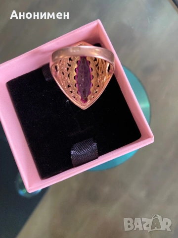 Руски златен пръстен , снимка 3 - Пръстени - 53827233