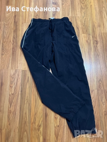 Уникален оригинален спортен черен панталон долнище Nike Найк класически модел дишаща материя, снимка 6 - Спортни дрехи, екипи - 51700539