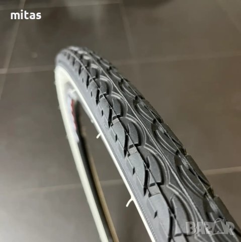 Велосипедна гума KENDA Eurotrek (28 x 1.25) (32-622), бели бордове, снимка 4 - Части за велосипеди - 40890561