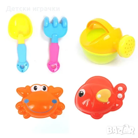 Кофа за пясък, с аксесоари, синя, снимка 2 - Други - 49886135