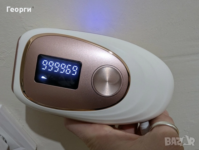 Продавам чисто нов фотоепилатор IPL Hair Removal, снимка 5 - Козметични уреди - 52776425