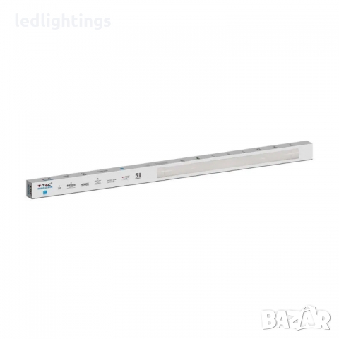 Линейно осветително тяло LED 50W 4000K 150см. V-TAC Samsung чип, снимка 1