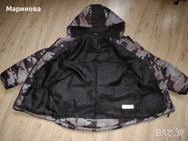 Отлично зимно камуфлажно яке George, снимка 2 - Детски якета и елеци - 49785628