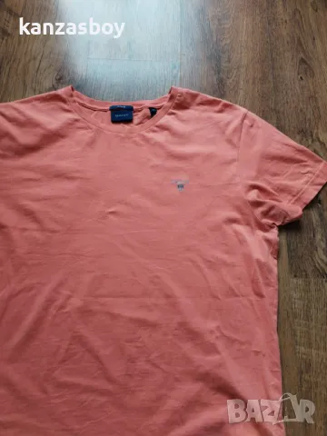 gant - страхотна мъжка тениска XL, снимка 4 - Тениски - 49608643