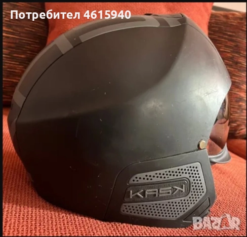 Употребявана каска KASK STEALTH КАСК СТЕЛТ размер 61-62, снимка 4 - Зимни спортове - 52004923