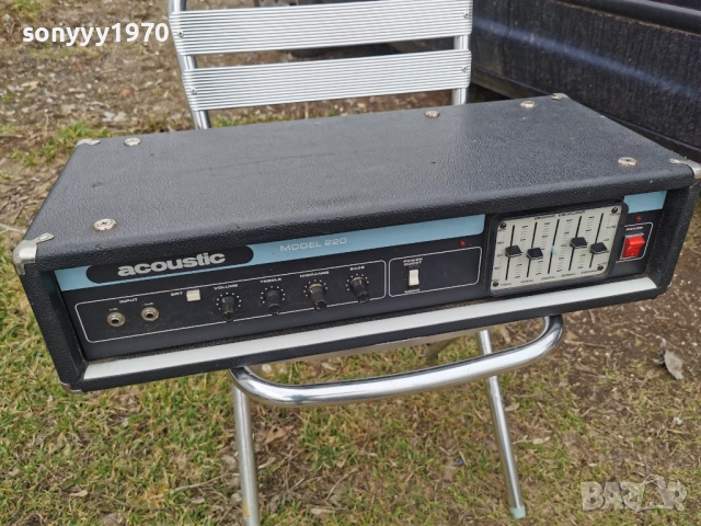 ACOUSTIC MODEL 220-ВНОС GERMANY 1402261754, снимка 9 - Ресийвъри, усилватели, смесителни пултове - 53477527