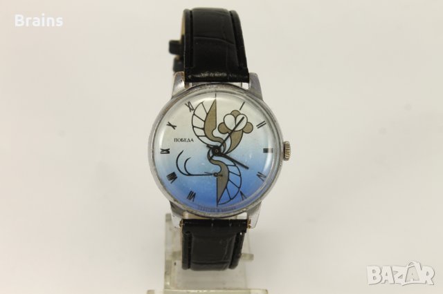 Колекционерски Руски Часовник Победа 40 мм, снимка 2 - Антикварни и старинни предмети - 35990332