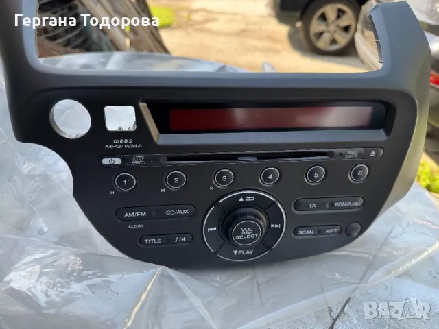 CD/Радио Honda Jazz 2013 Фейс Чисто Ново оригинално с код, снимка 4 - Части - 49985109