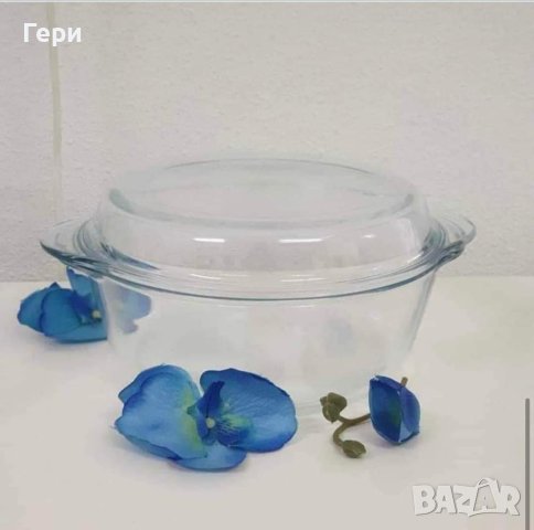 Tupperware касерола 2.1 л. от боросиликатно стъкло, снимка 6 - Кутии за храна - 39750830