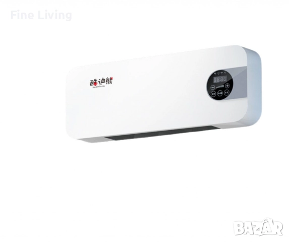 Модерна печка за стенен монтаж,за студено и топло,с двойно предназначение,LED дисплей, снимка 7 - Отоплителни печки - 52194639