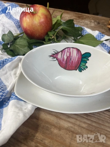 Villeroy & Boch- проектирана от дизайнерката Кристин Ройтер през 60-те и началото на 70-те години на, снимка 2 - Други - 53761378