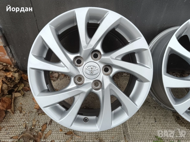 ОРИГИНАЛНИ джанти 16 '' цола 5x114,3 TOYOTA AURIS / Тойота 60,1 ET45, снимка 6 - Гуми и джанти - 53522311