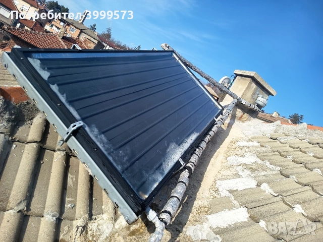 Слънчев панел за топла вода , снимка 2 - Бойлери - 53713786