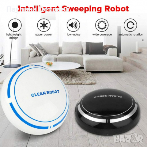 Мини робот прахосмукачка SWEEP ROBOT, снимка 10 - Прахосмукачки - 36362898