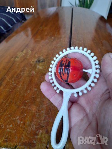 Стара детска играчка залъгалка,дрънкалка #8, снимка 5 - Други ценни предмети - 40417639