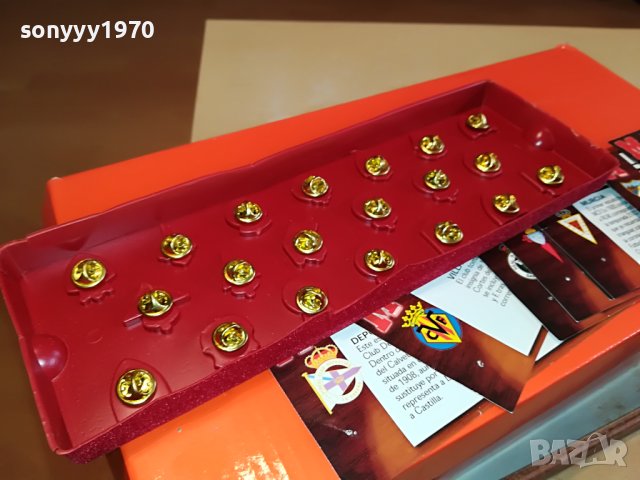 INSIGNIAS DE ORO-PRIMERA DIVISION 0604231021, снимка 18 - Колекции - 40274617