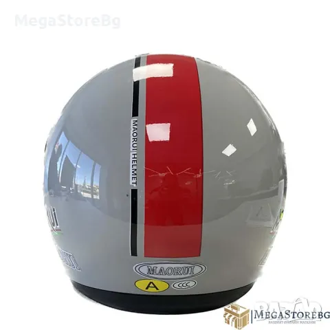 Каска за мотор - PA519 Сиво, снимка 3 - Аксесоари и консумативи - 48988390