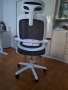Ергономичен офис стол с колелца, снимка 4