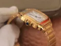 Унисекс часовник Cartier Santos de Cartier Gold с автоматичен механизъм, снимка 4