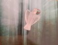 висулка Ангелче от Розов кварц, ръчна изработка, снимка 1 - Колиета, медальони, синджири - 42132996