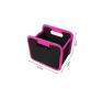 Органайзер за автомобил или офиса, черно с розово, 12*17*14см, снимка 1